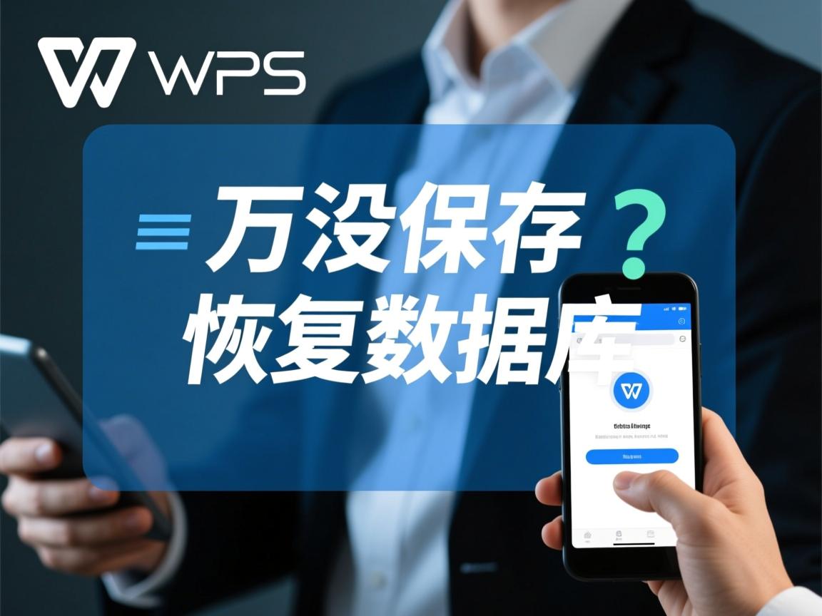 关闭wps时没保存怎么恢复数据库  第2张