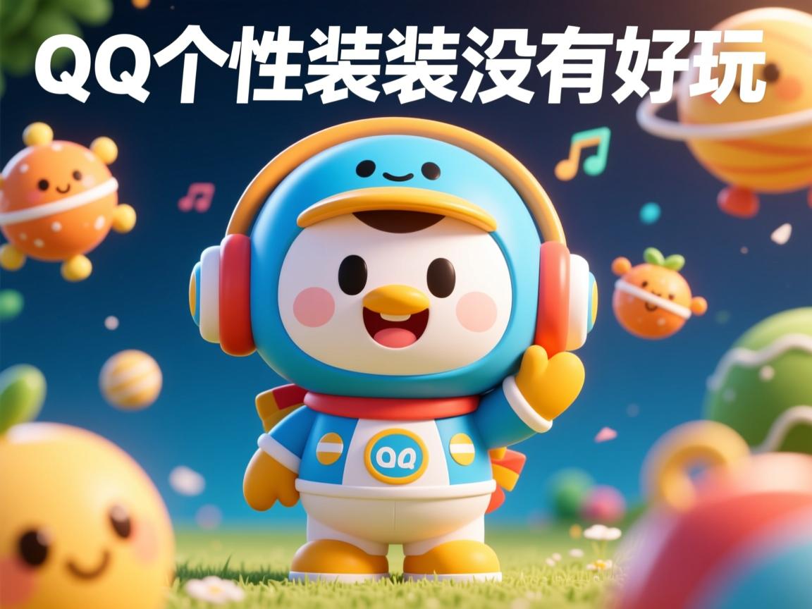 为什么QQ个性装扮里没有好玩