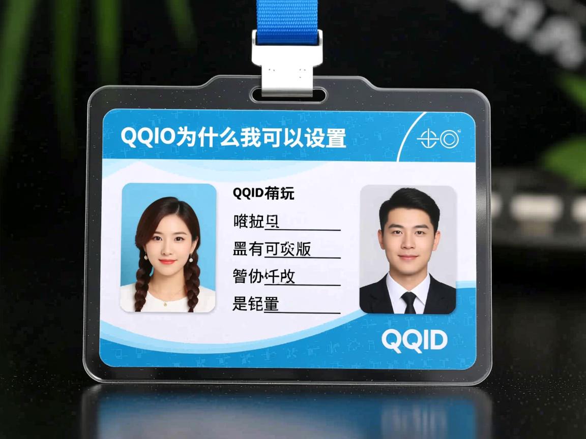 QQID身份卡为什么我可以设置  第3张