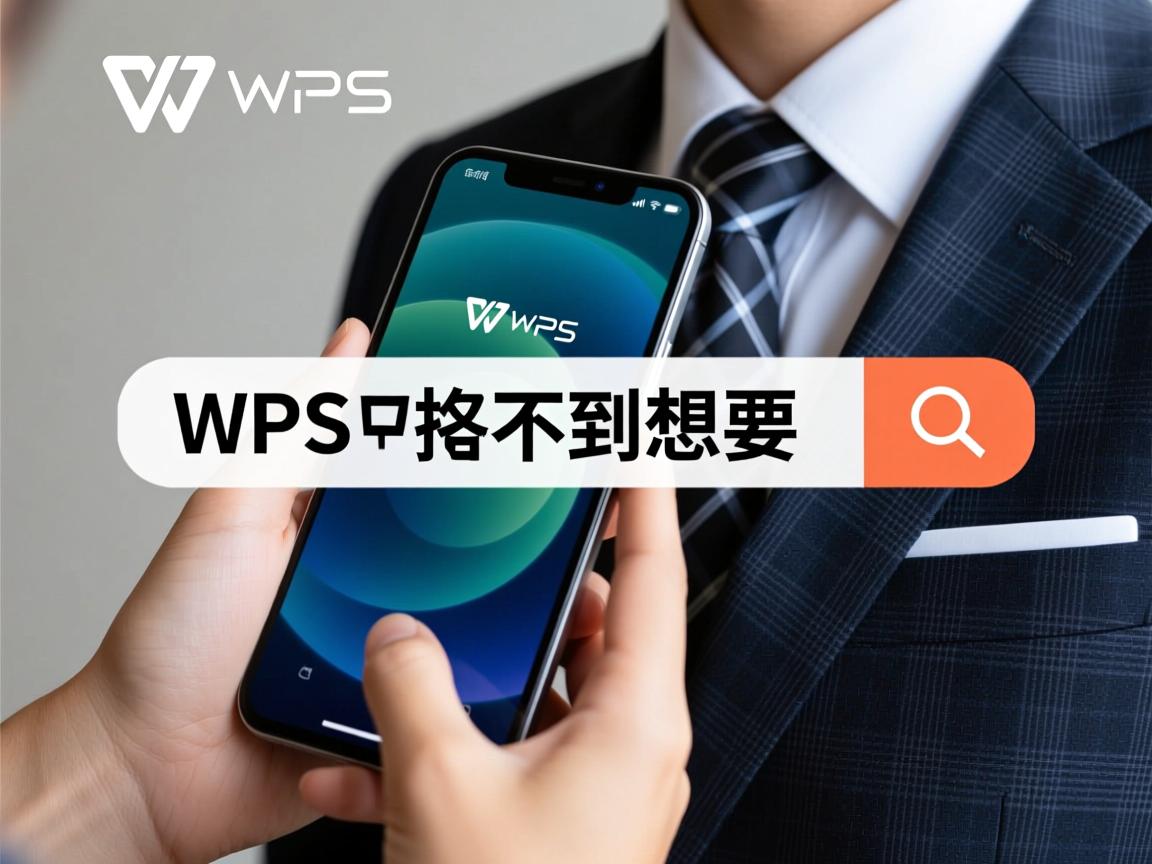 手机wps为什么搜不到想要的  第3张