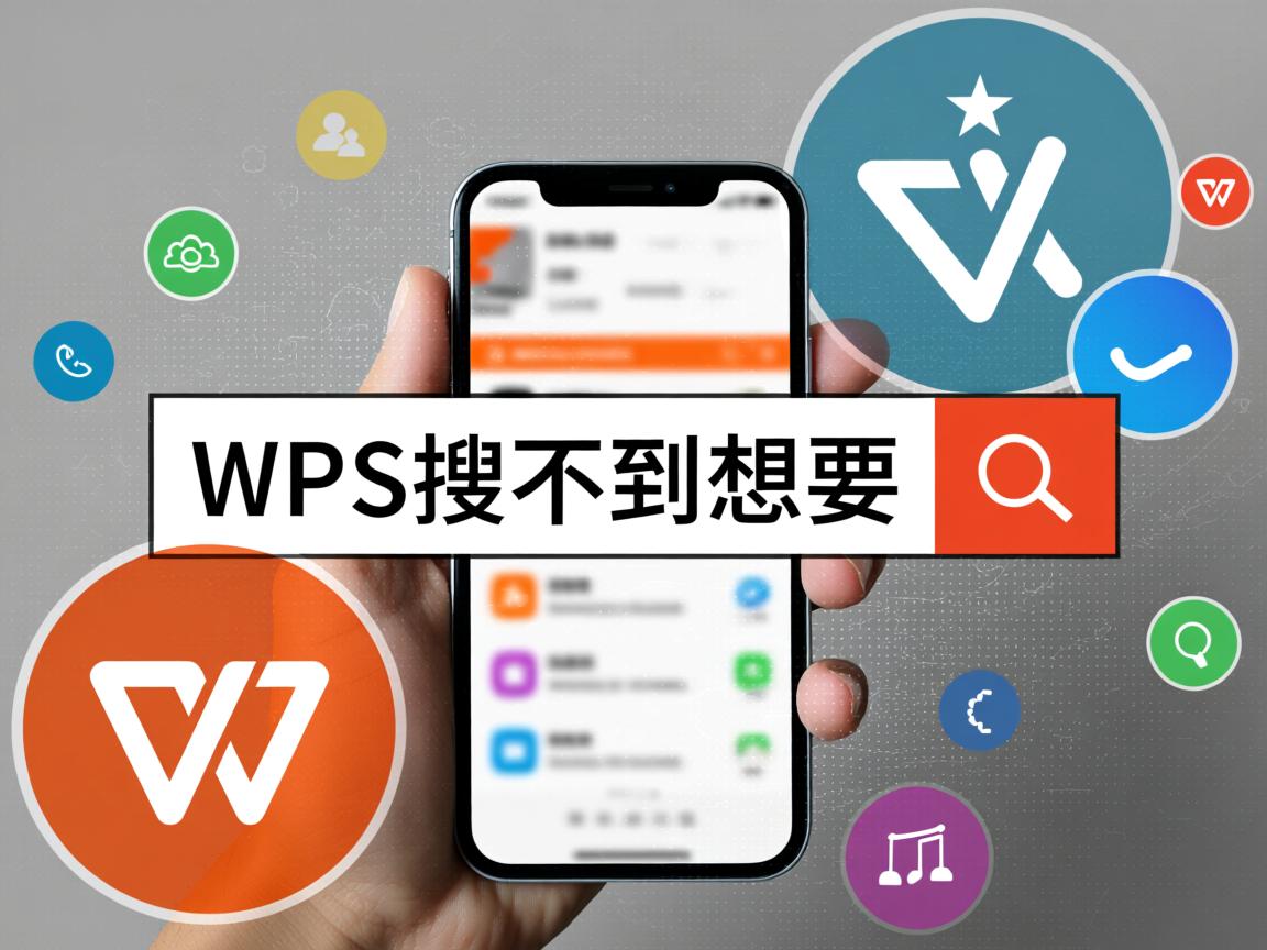 手机wps为什么搜不到想要的  第2张