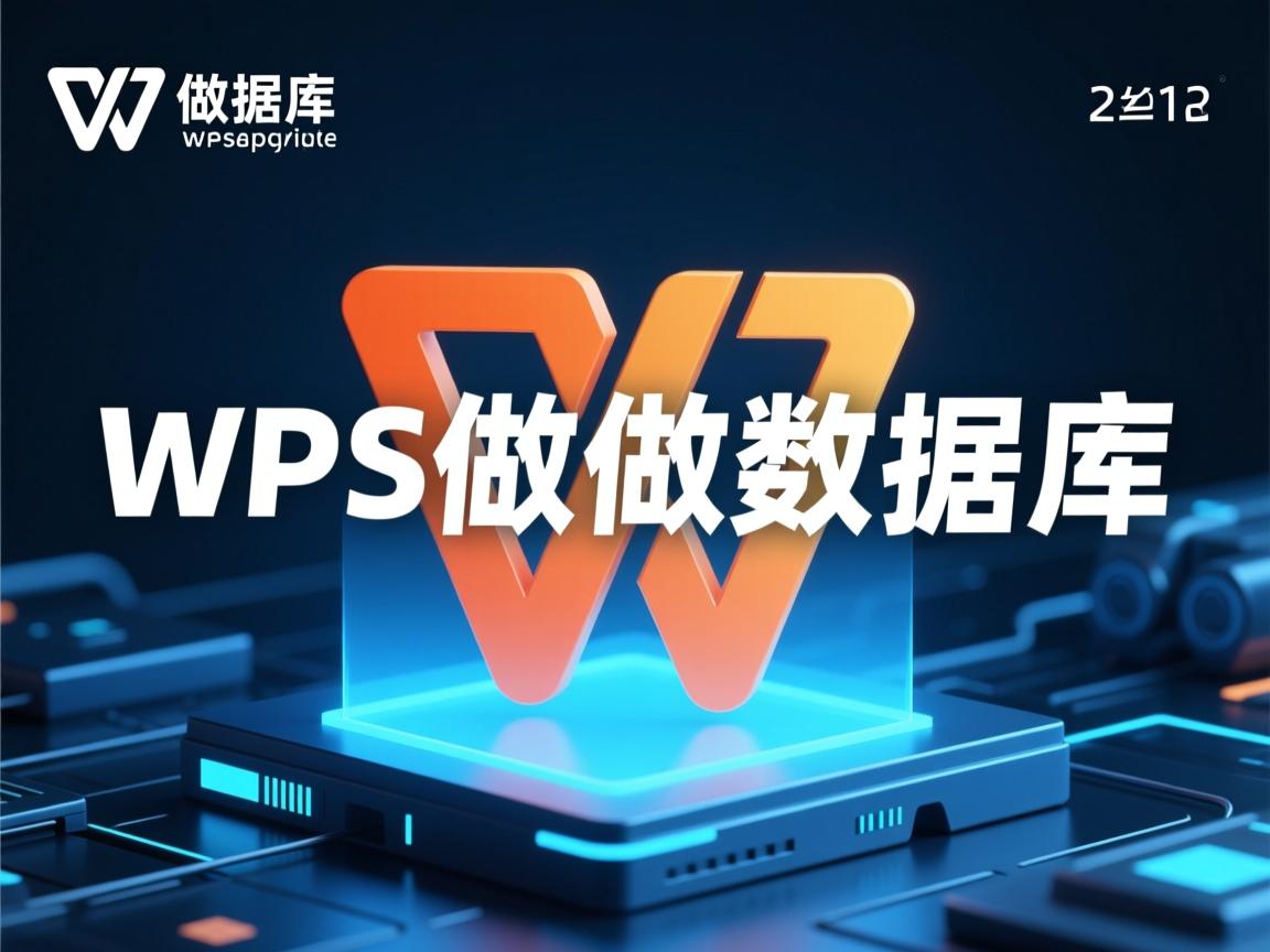 wps怎么做数据库  第3张