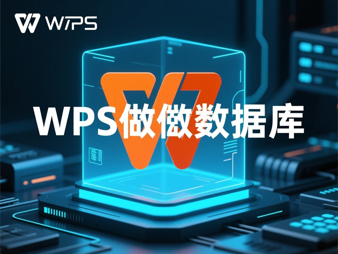wps怎么做数据库  第2张