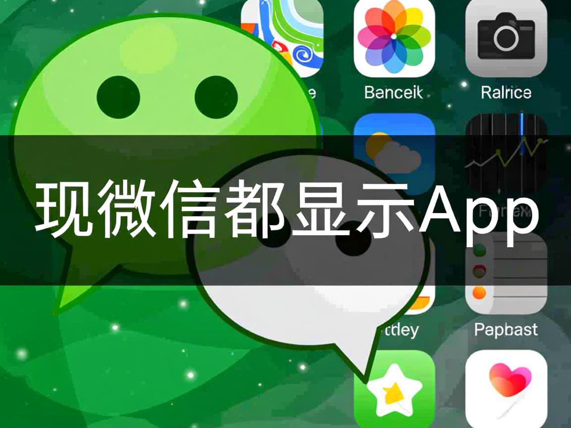 为什么现在微信上都显示App 第2张 为什么现在微信上都显示App 第2张