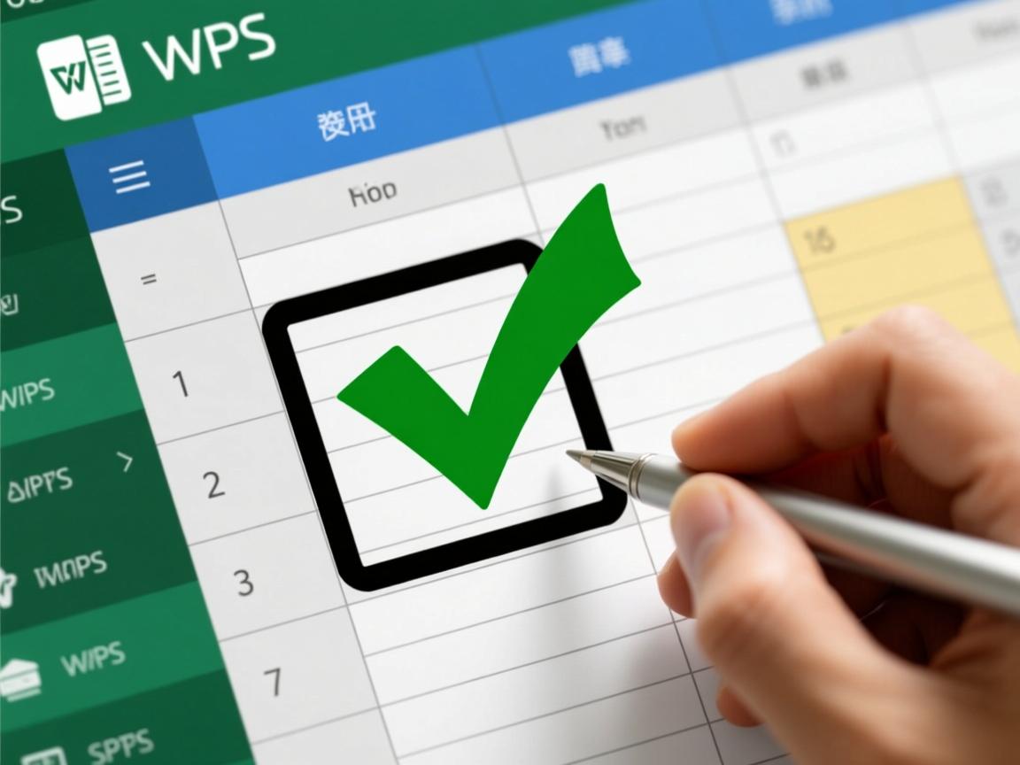 为什么wps的表格打不了勾 第1张 为什么wps的表格打不了勾 第1张