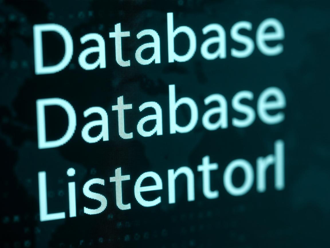 怎么查看数据库监听  第1张