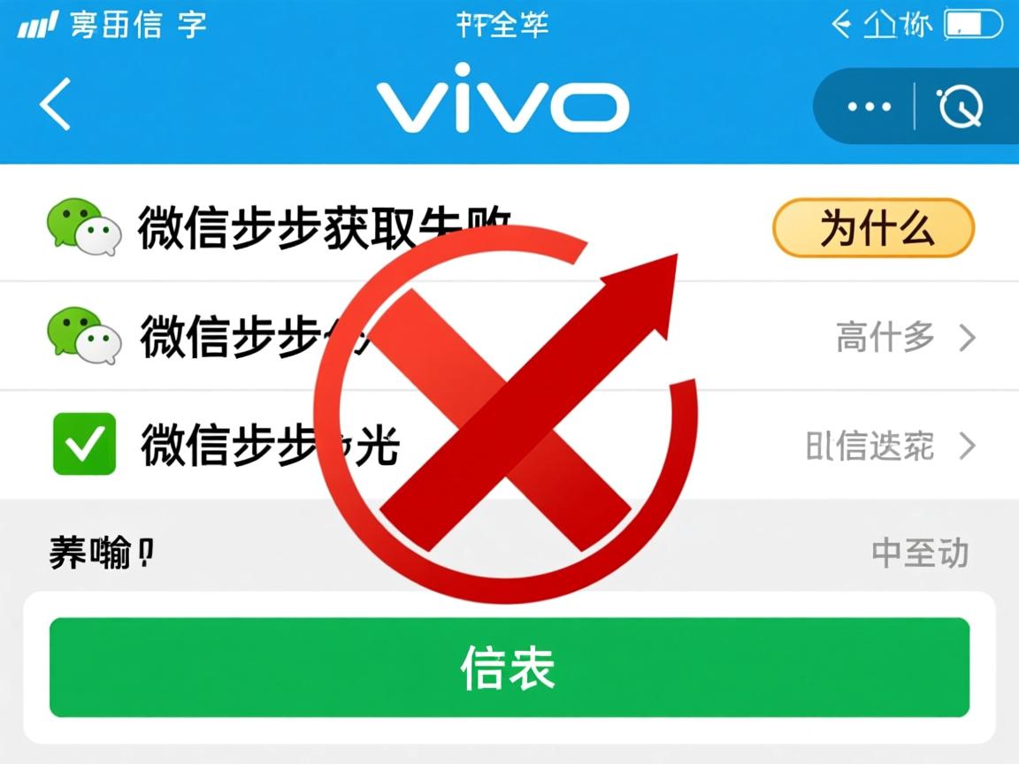 vivo微信步数获取失败为什么 第3张 vivo微信步数获取失败为什么 第3张