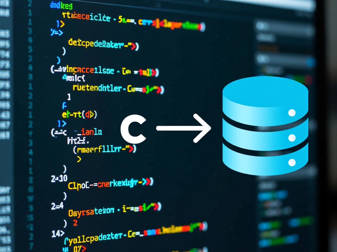 怎么把数据库和c 代码联系起来  第3张
