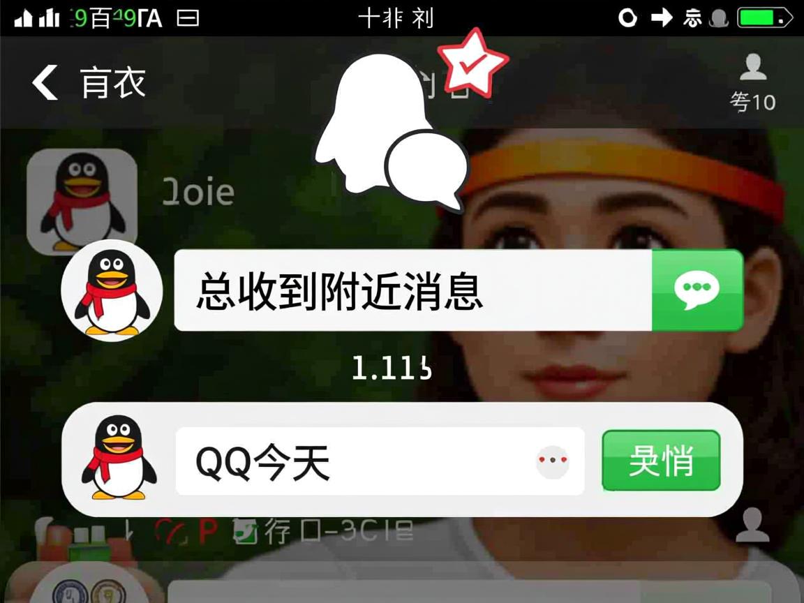 为什么qq今天总收到附近消息  第2张