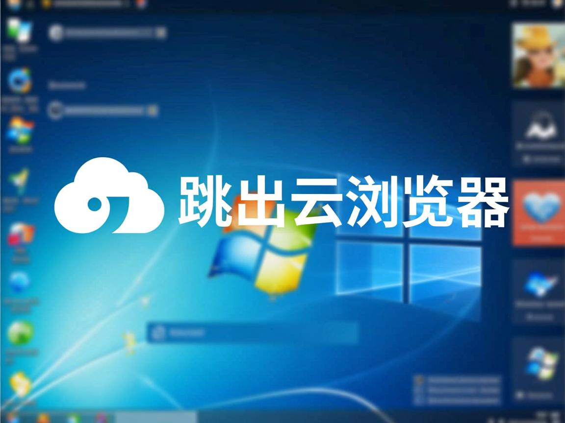 为什么老是跳出云浏览器