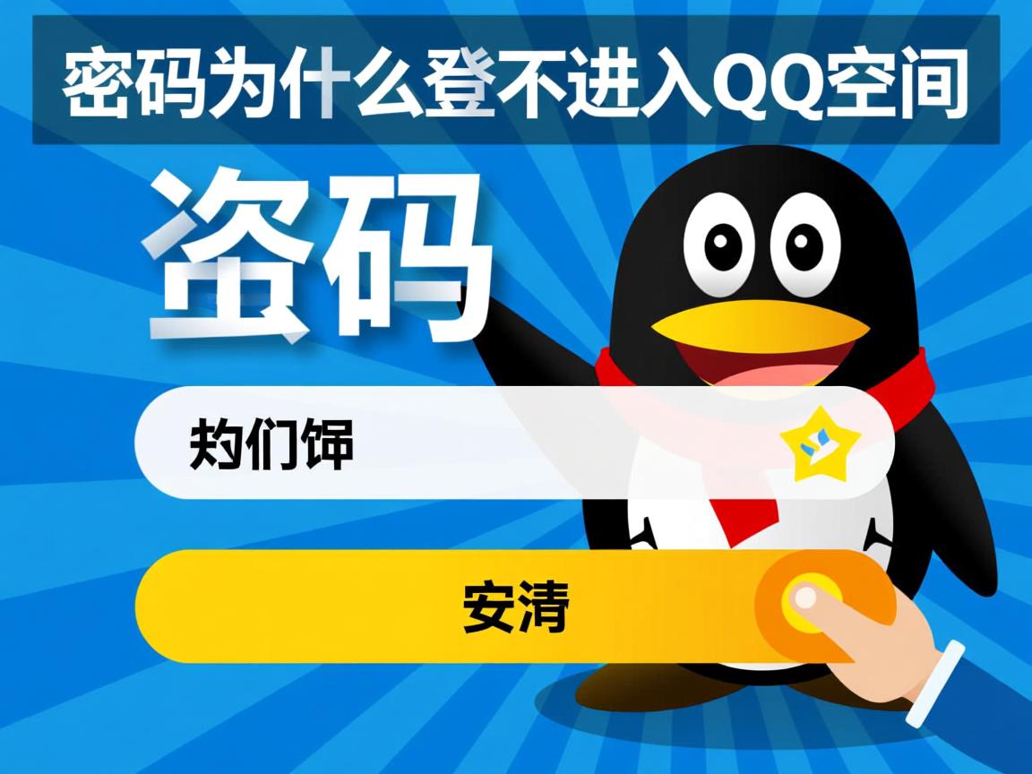 知道密码为什么登不进QQ空间