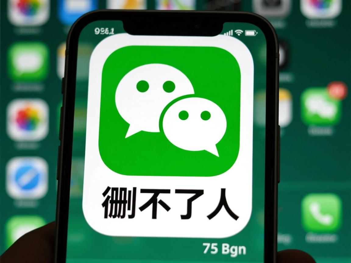 电脑微信为什么删不了人