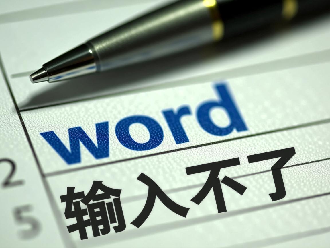 水印版的word为什么输入不了  第2张