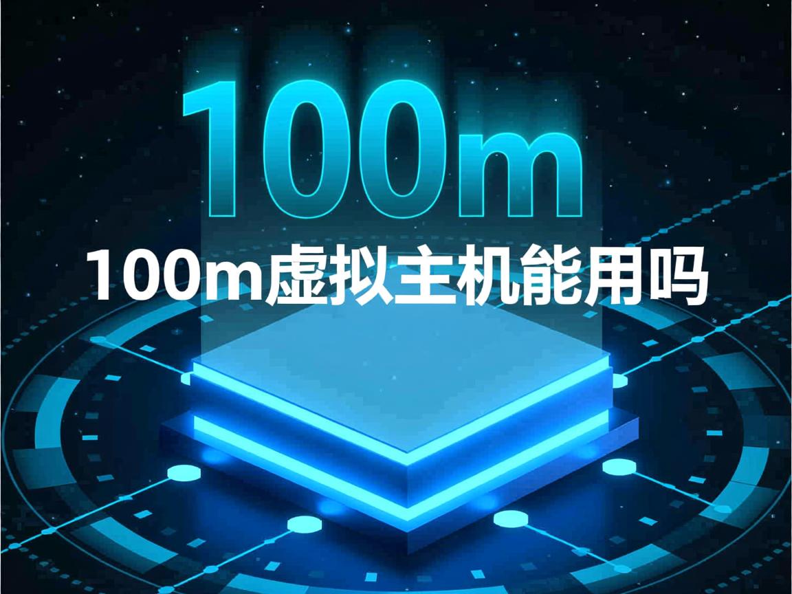 100m虚拟主机能用吗  第2张