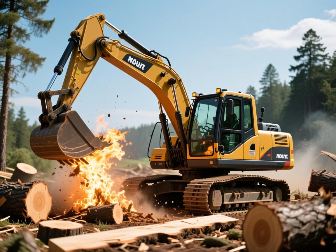 伐木机物理输出  第3张