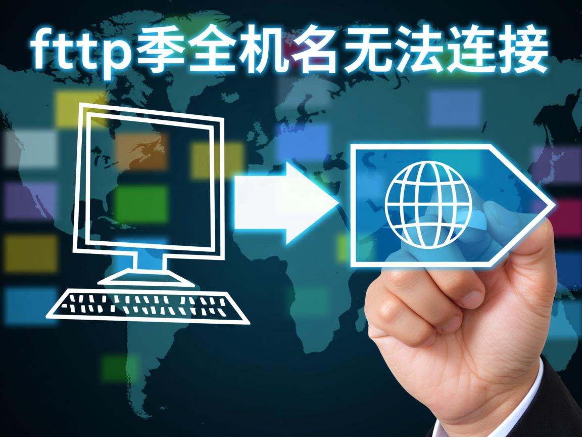 电脑 ftp虚拟主机名无法连接  第3张