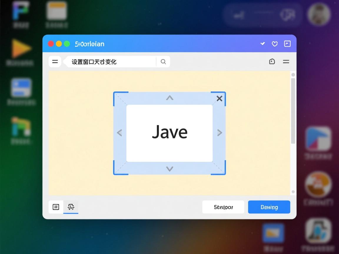 java怎么设置窗口大小变化  第3张