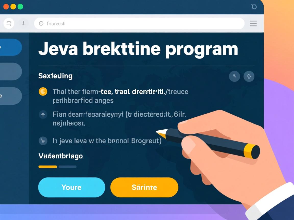 怎么用java编写程序  第2张