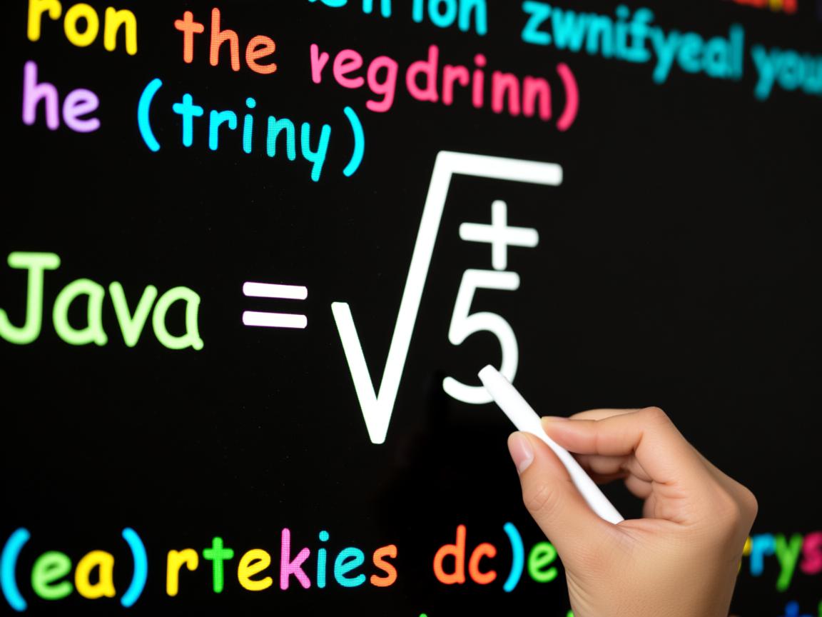 怎么用java程序实现求平方根