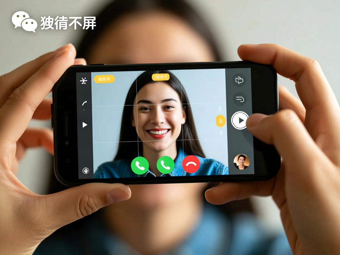 为什么微信通话录不了屏