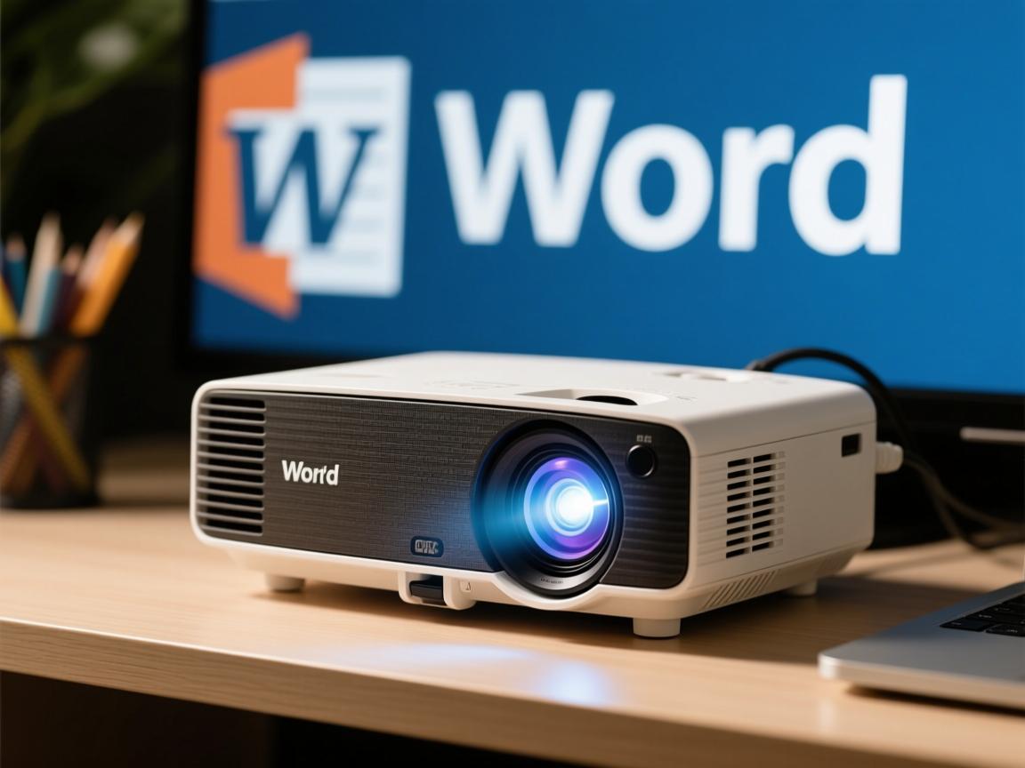 投影仪为什么不能放word