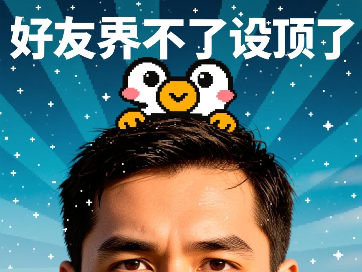 qq好友为什么弄不了设顶了  第3张