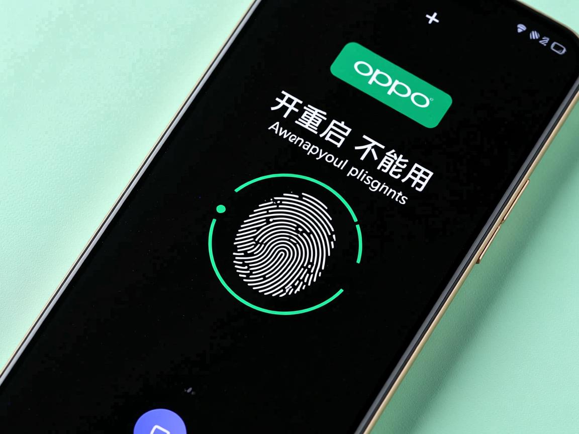 oppo手机重启为什么不能用指纹