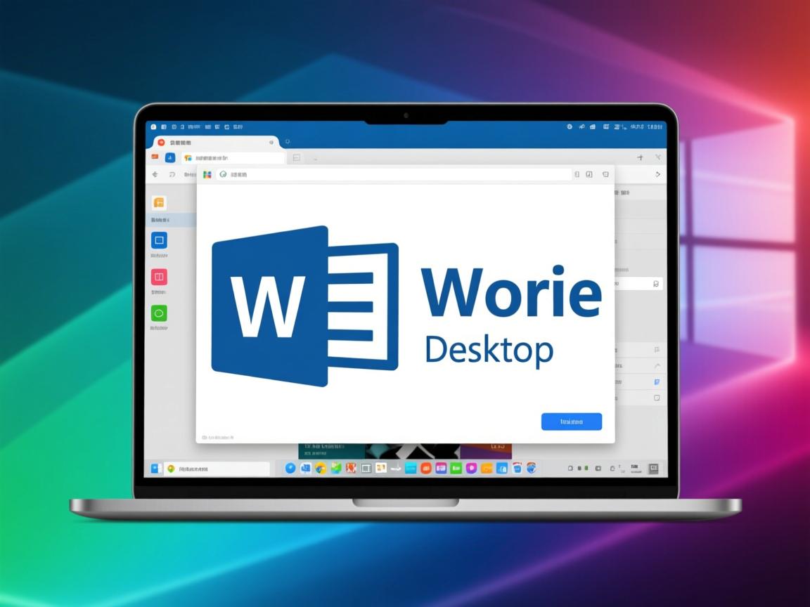 为什么word另存为没有桌面