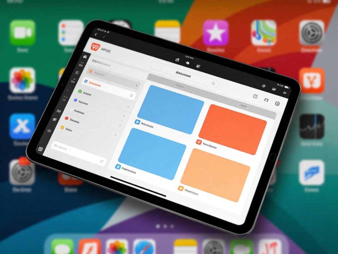 iPad上的wps为什么没有分栏