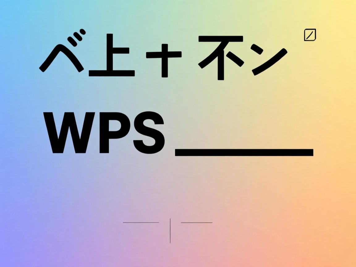 Wps为什么开头不能下划线  第3张