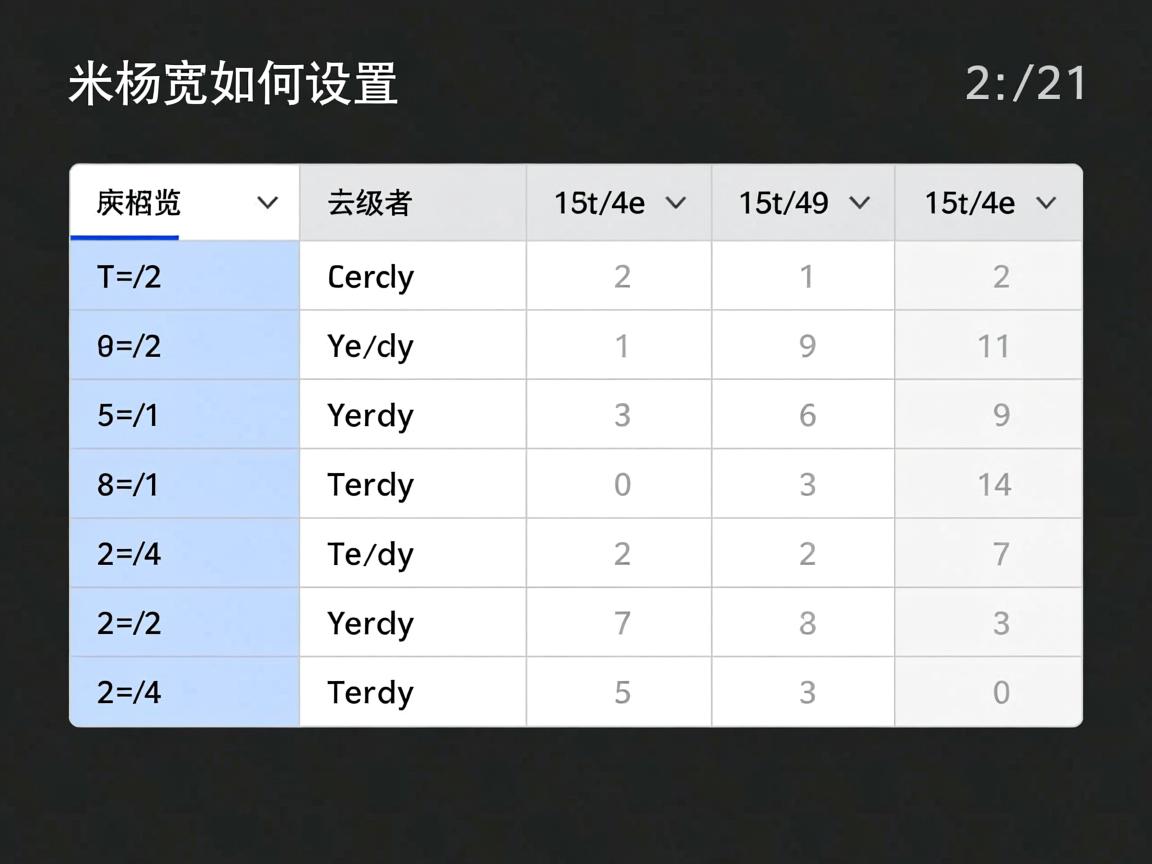 html写表格后列宽如何设置