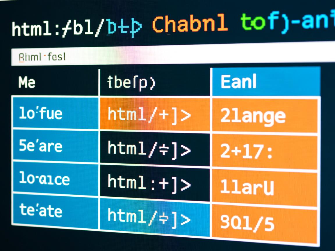 如何用html制作表格  第1张
