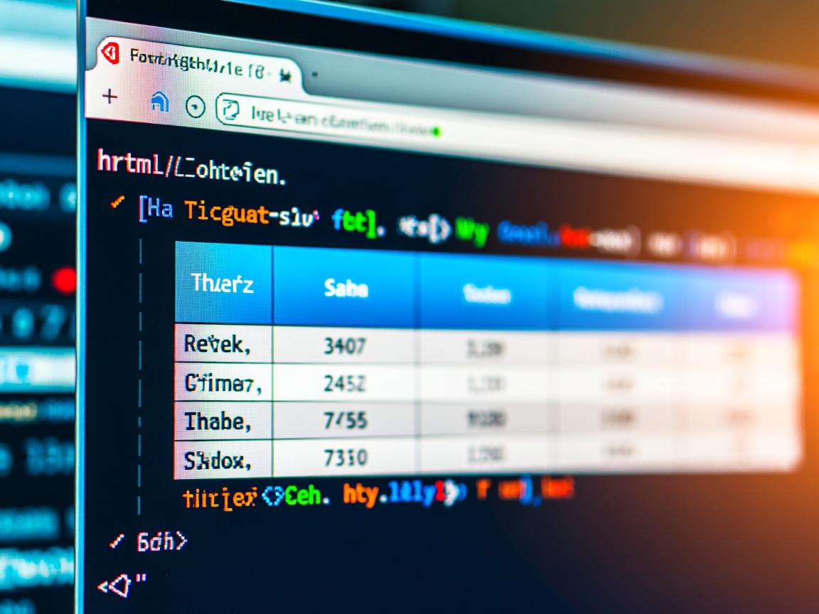 如何用html制作表格  第2张