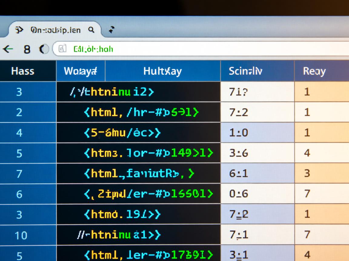 如何用html制作表格  第3张