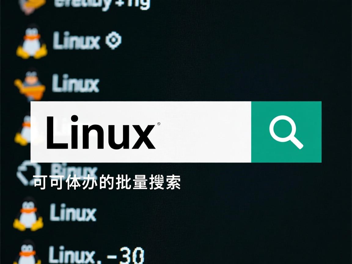 linux如何批量搜索