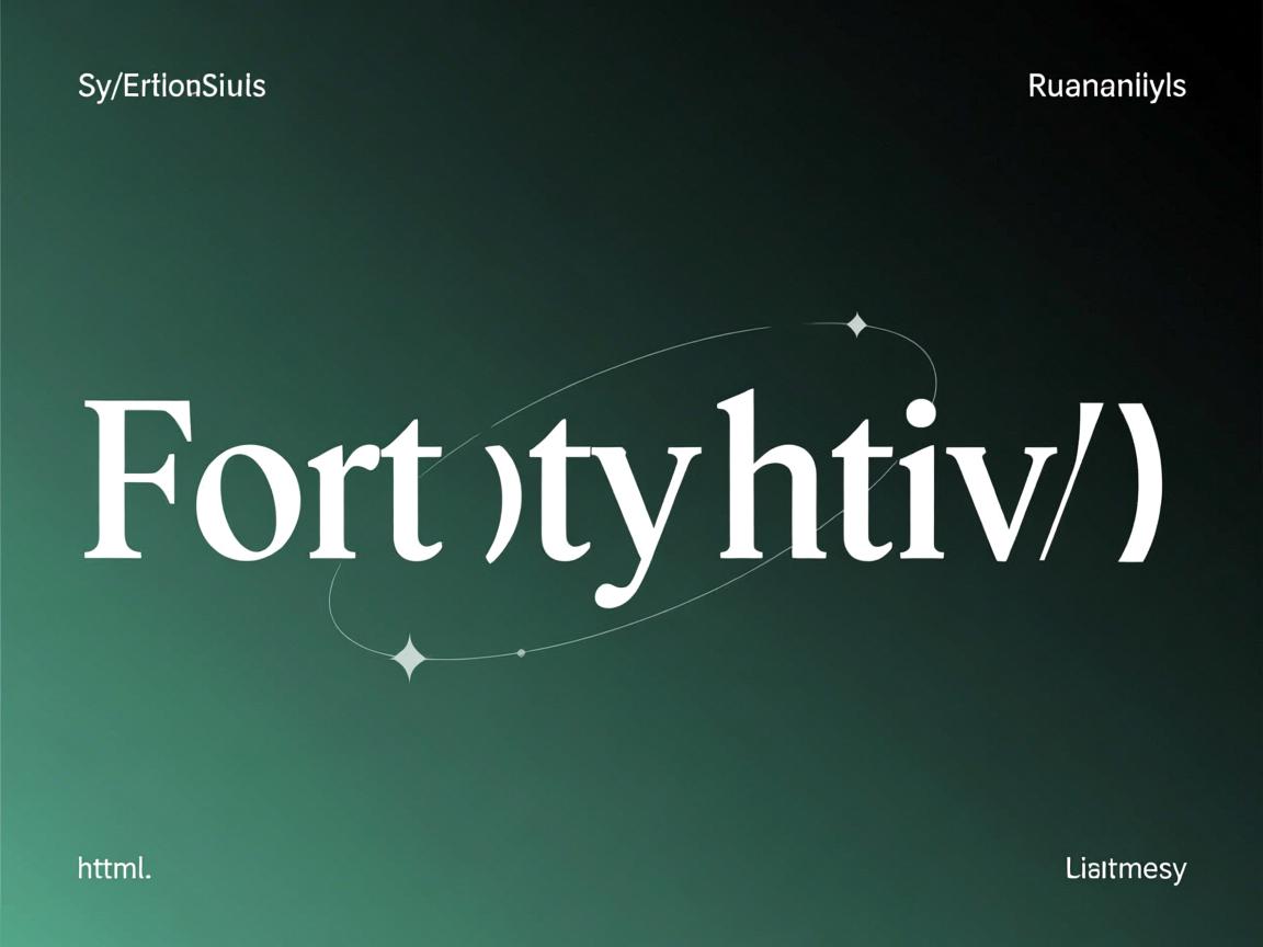 如何改变字体样式 html
