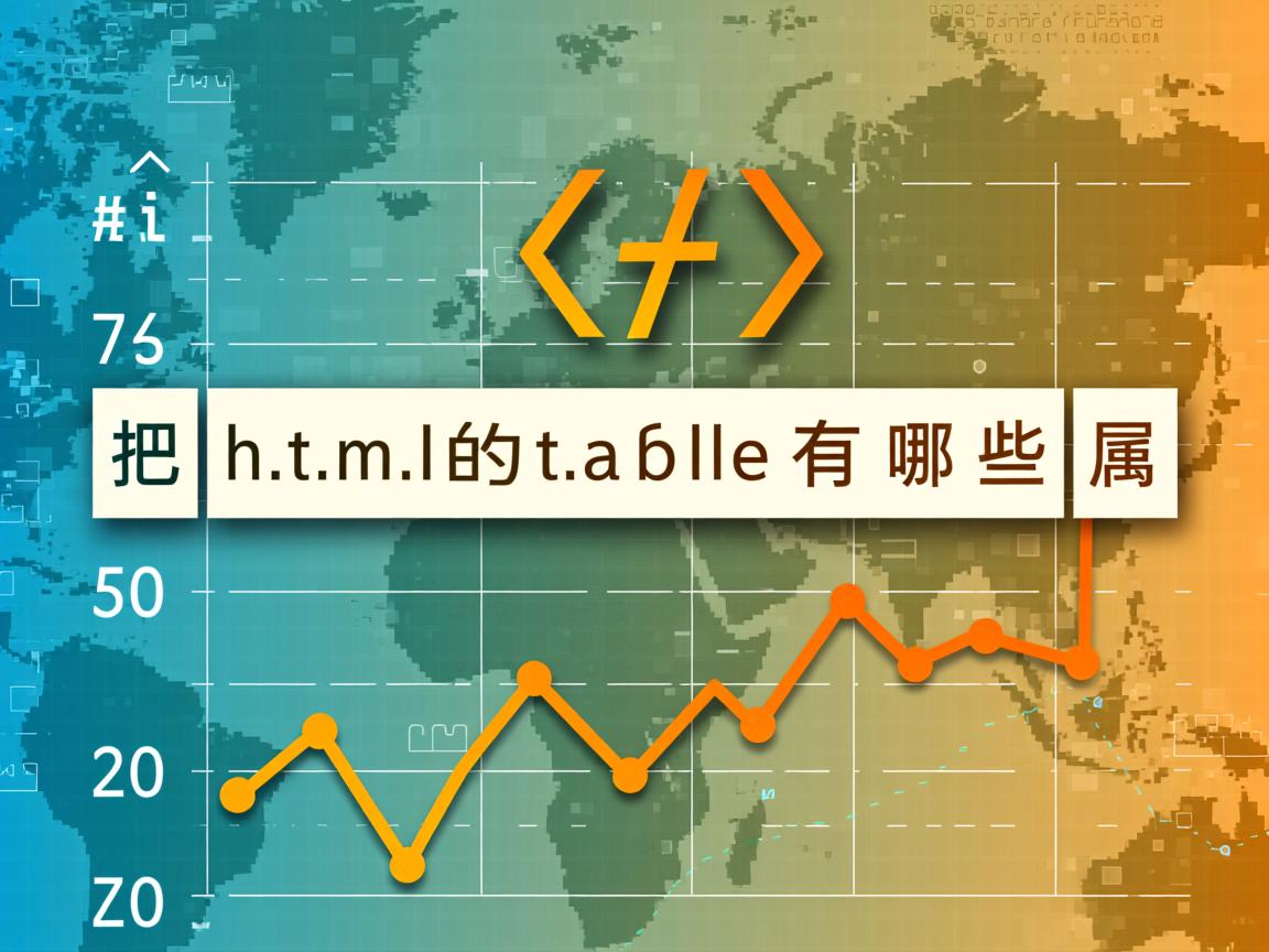 如何把html中的table有哪些属性  第2张