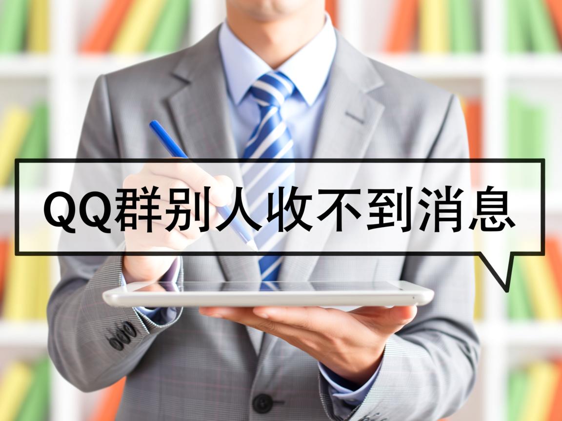 为什么加QQ群别人收不到消息  第3张