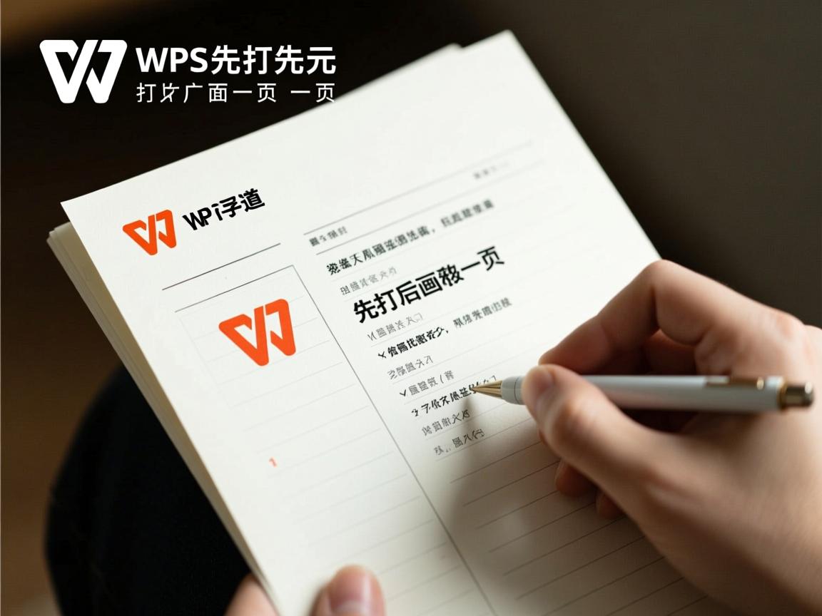 wps为什么先打后面的一页  第1张