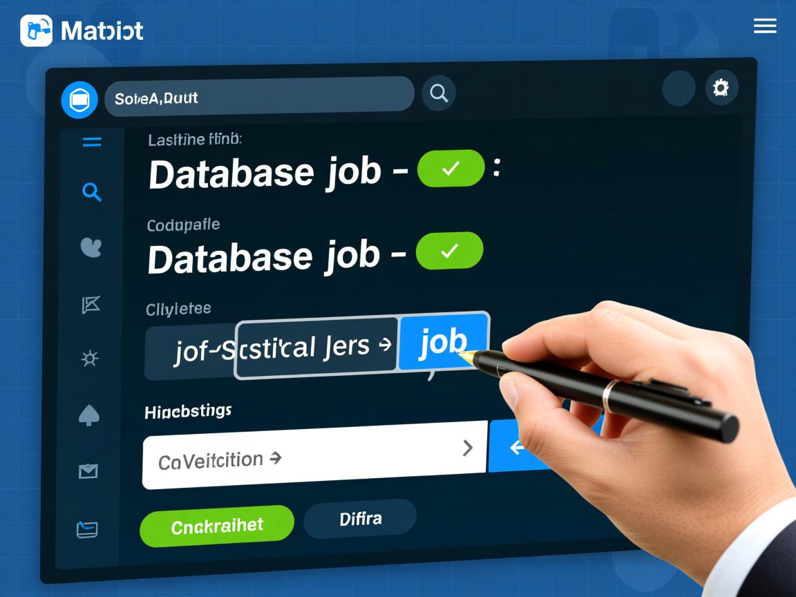 怎么修改数据库job语句  第1张