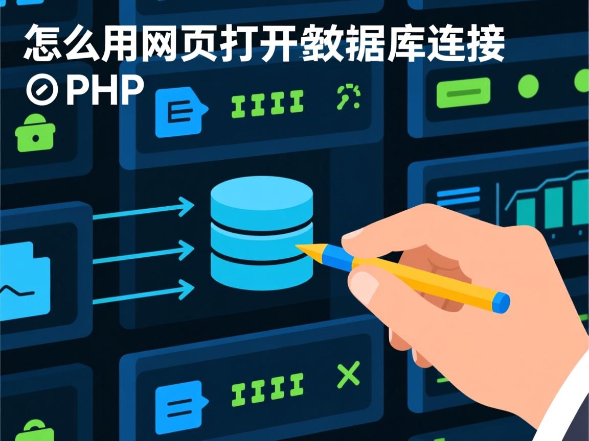 php怎么用网页打开数据库连接  第3张