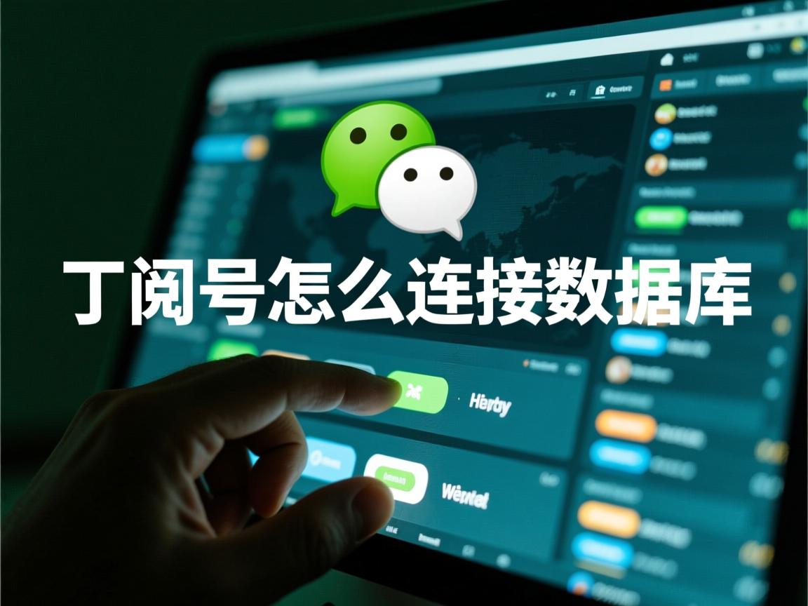 微信订阅号怎么连接数据库  第1张