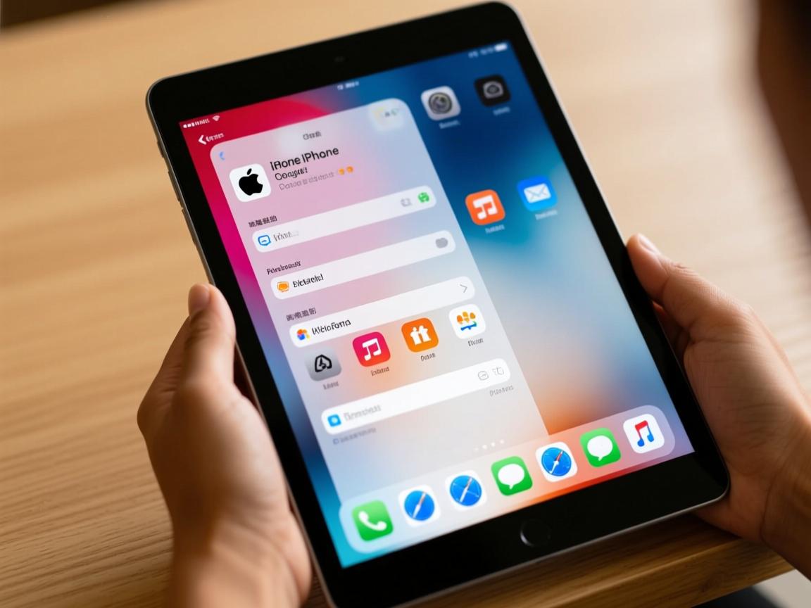 为何苹果平板突然显示iPhone配置信息？原因揭秘！  第1张