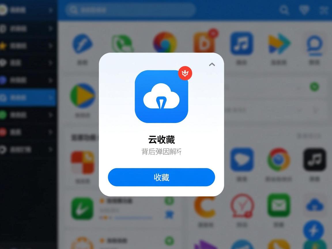为何软件操作中频繁弹出来云收藏功能，背后原因解析？  第1张