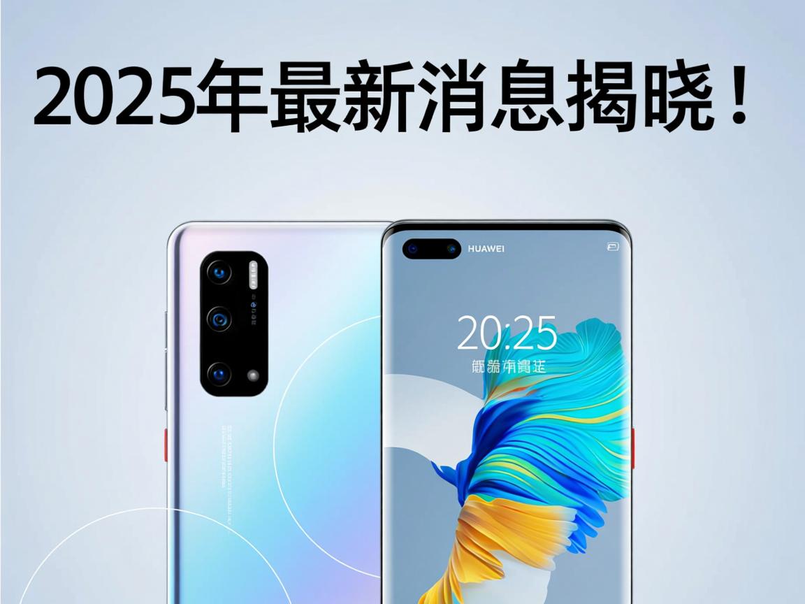 华为手机改款发布时间确定了吗？2025年最新消息揭晓！  第3张