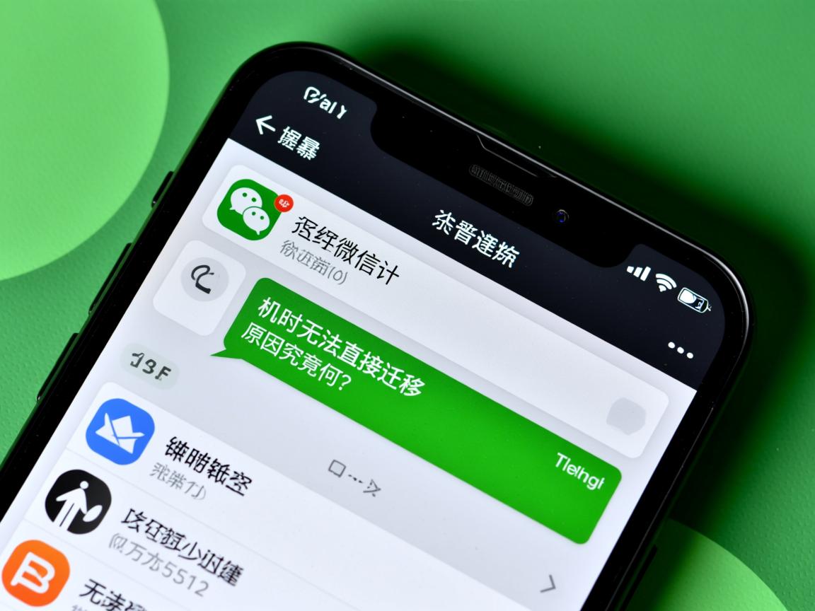 微信记录为何在换机时无法直接迁移？原因究竟何在？  第1张