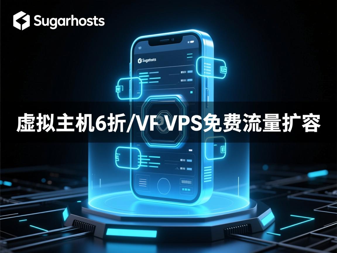 sugarhosts-虚拟主机6折/VPS免费流量扩容
