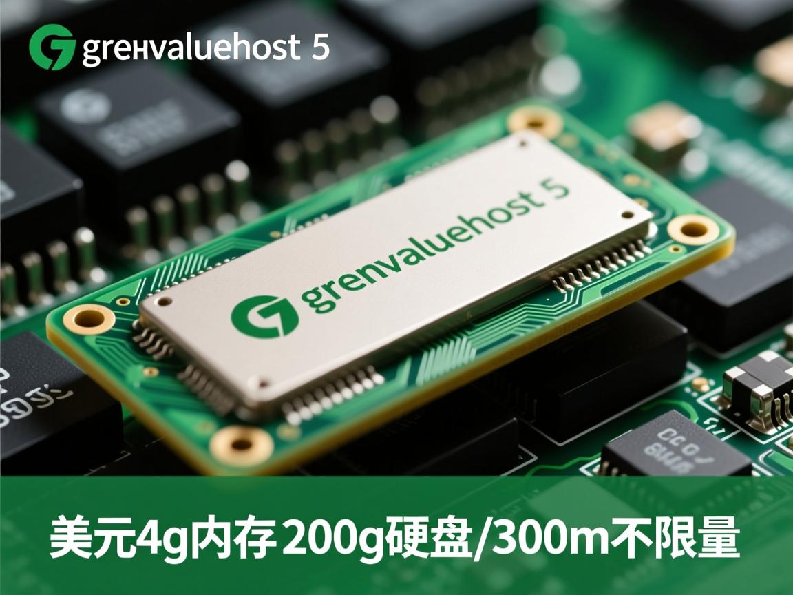 greenvaluehost-5美元/4g内存/200g硬盘/300m不限量  第3张