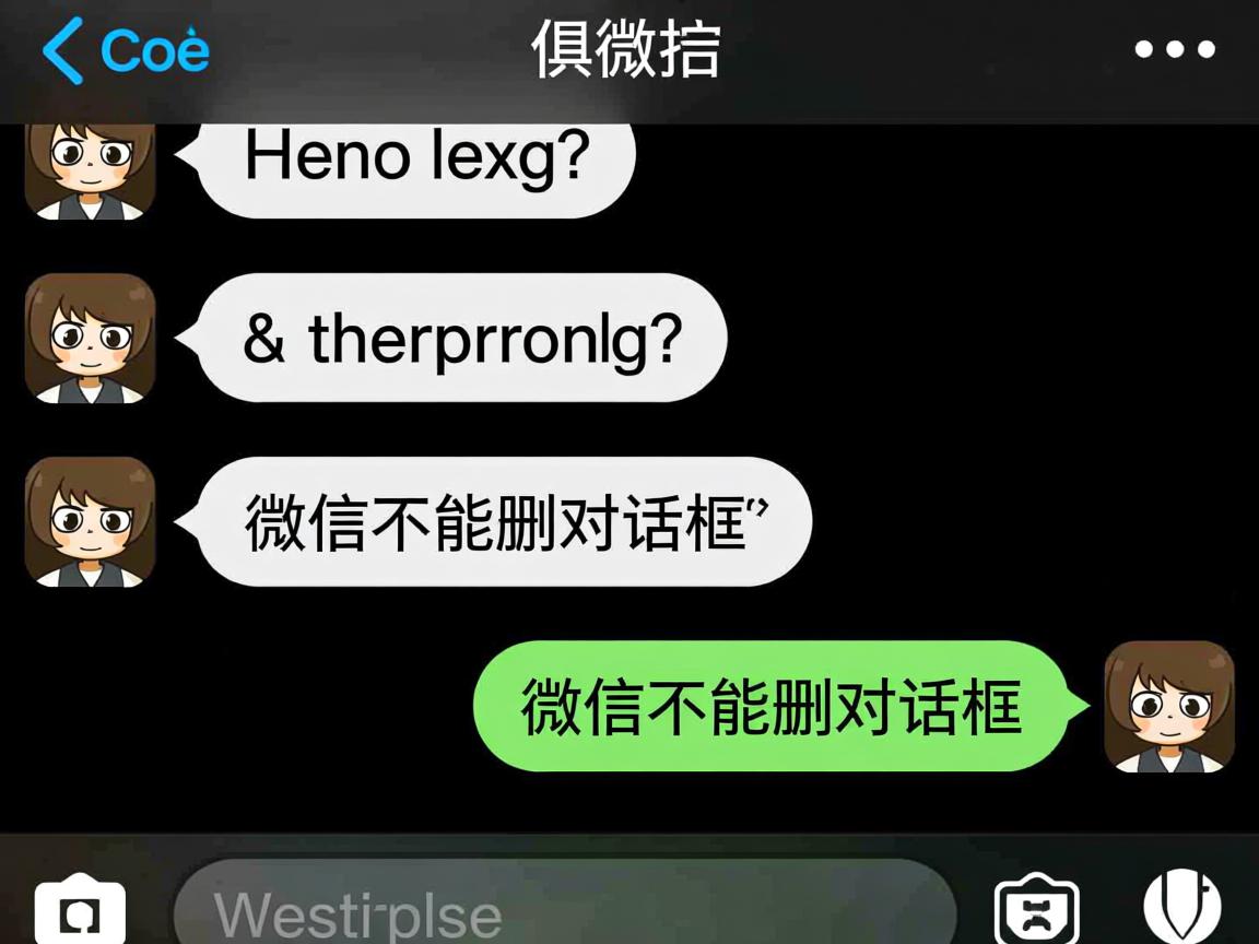 为什么微信不能删对话框  第3张