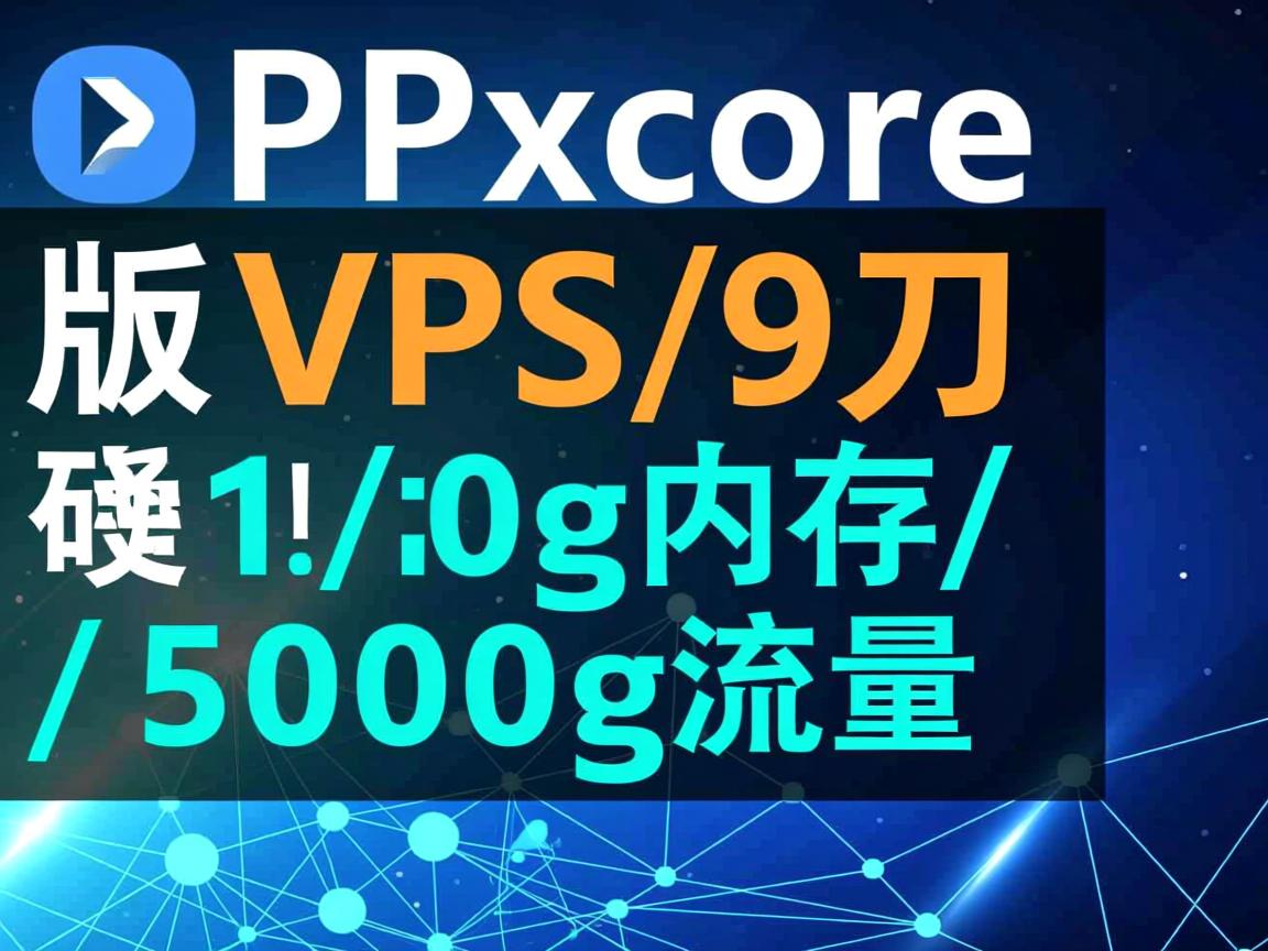 ipxcore-桌面版VPS/9刀/1g内存/20g硬盘/500g流量  第2张